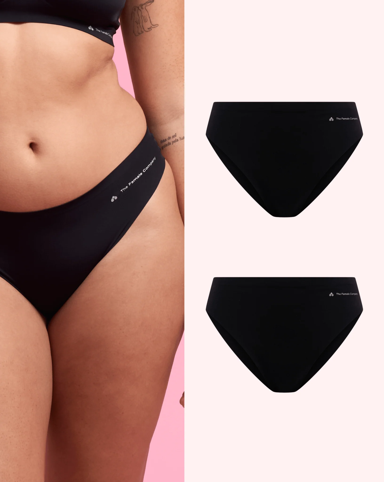 Doppelpack: Slip – Seamless Comfort Unterwäsche