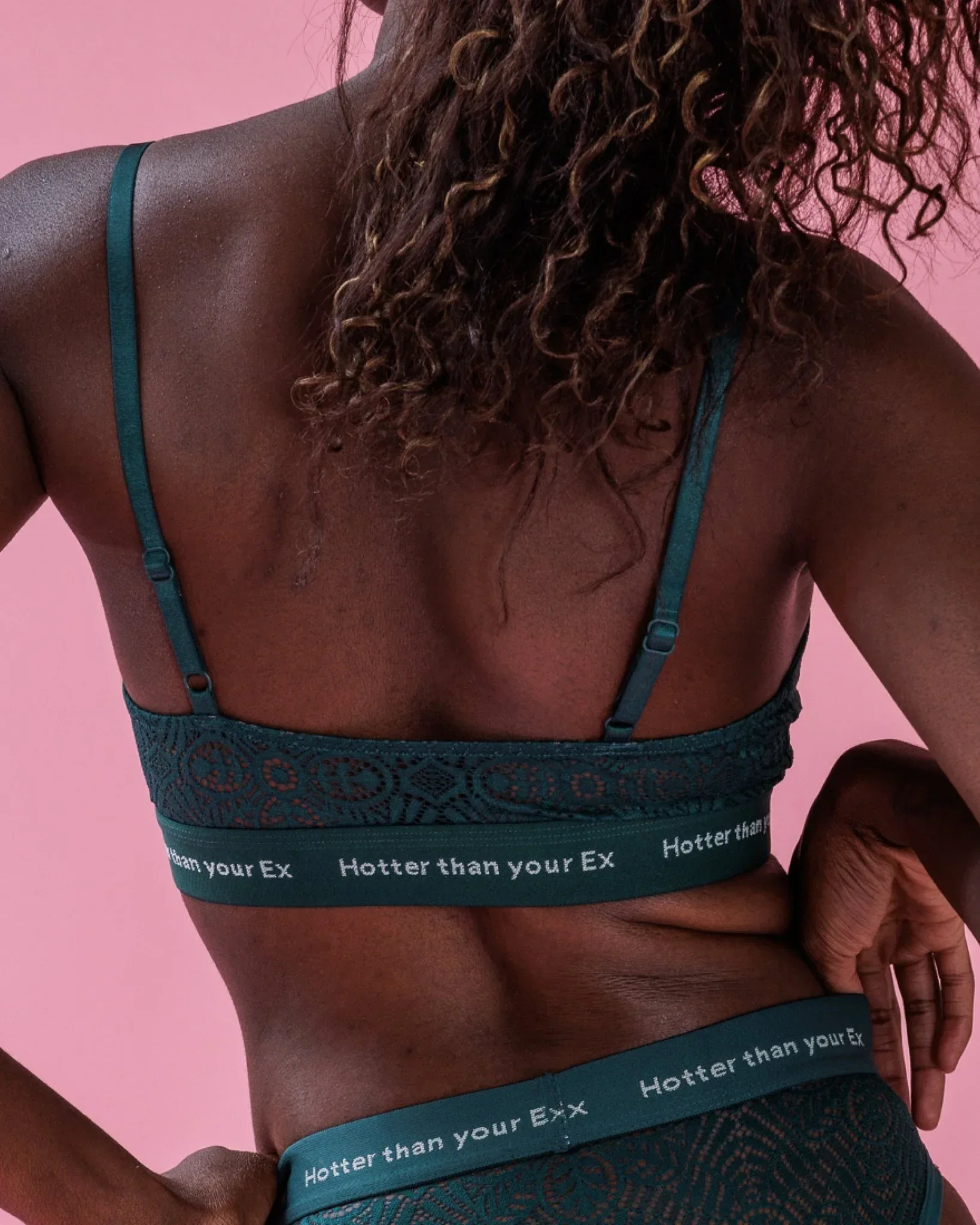 Set: Nïpples Bralette Lace & Slip – Extra Strong - Image 3
