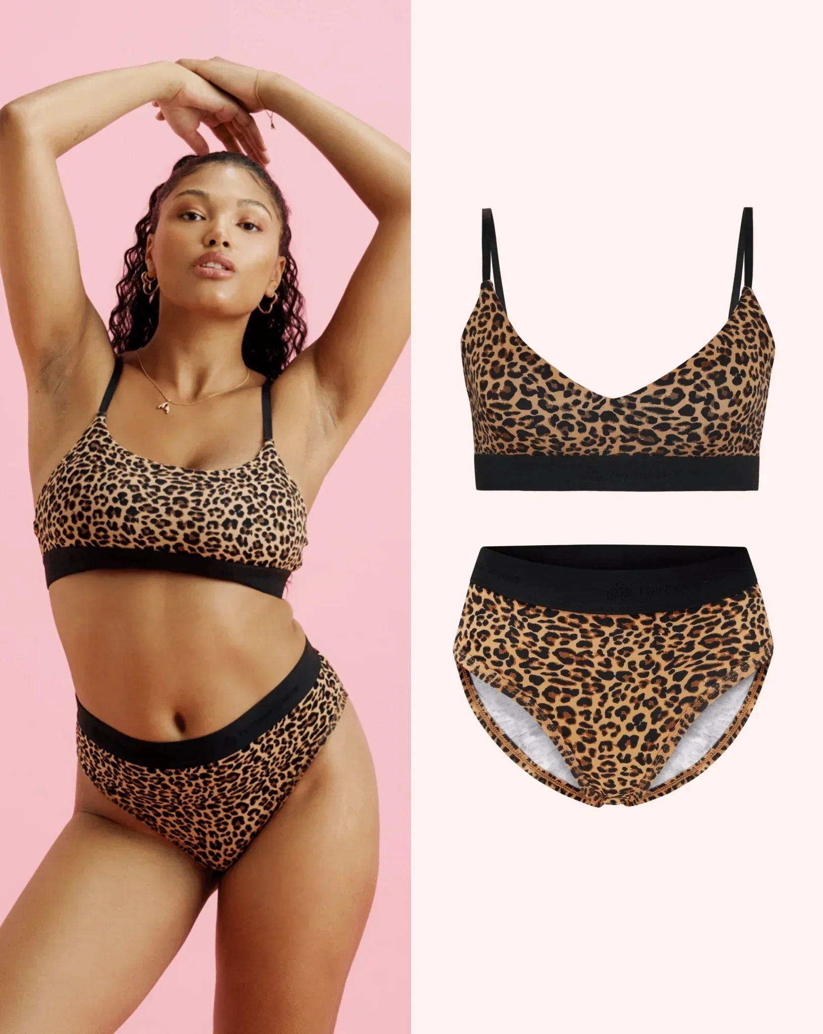 Set: Bralette & Slip – Basics Unterwäsche