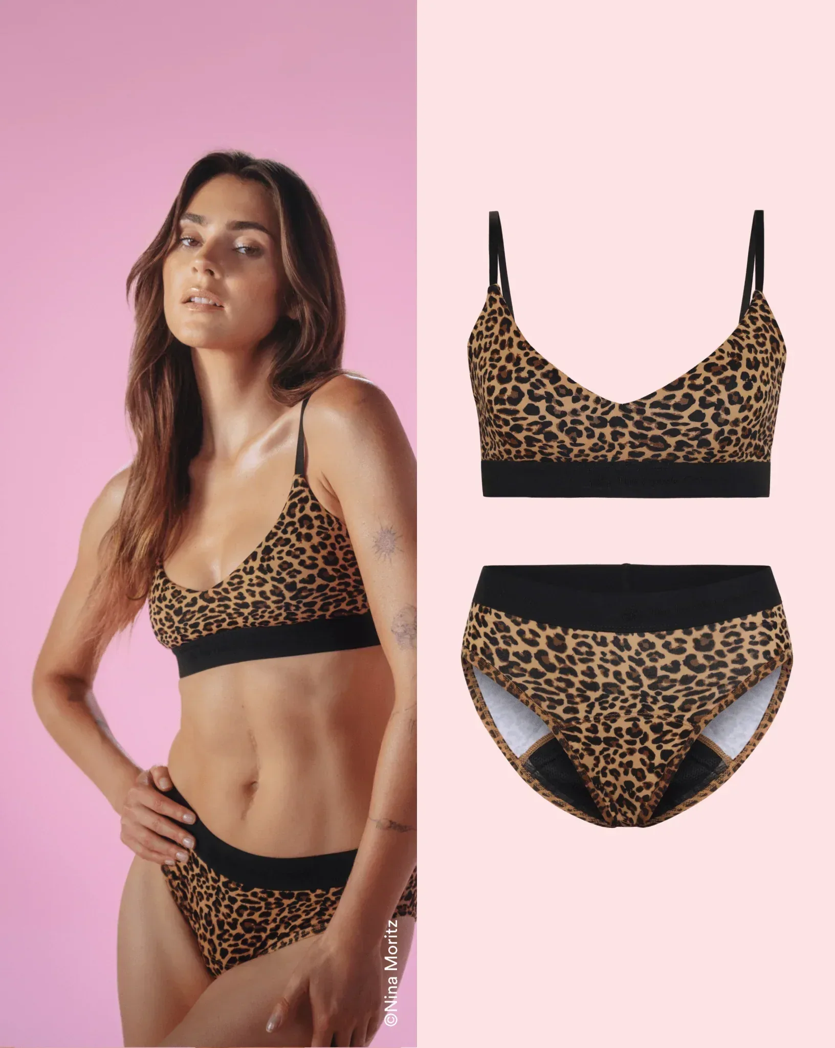 Set: Nïpples Bralette & Period Panty - Slip - Ultra Strong