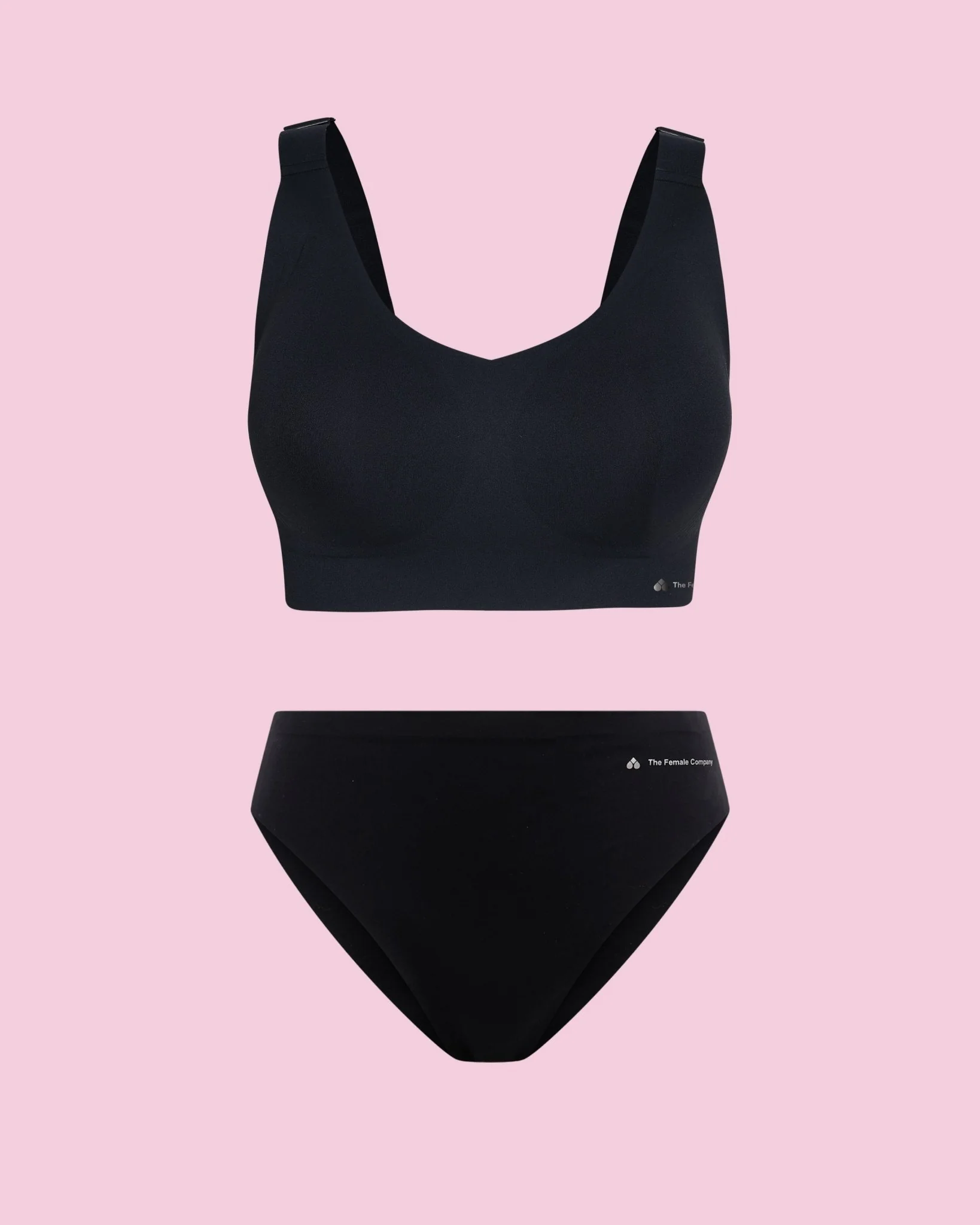Set: Seamless Comfort Slip & Bralette Support