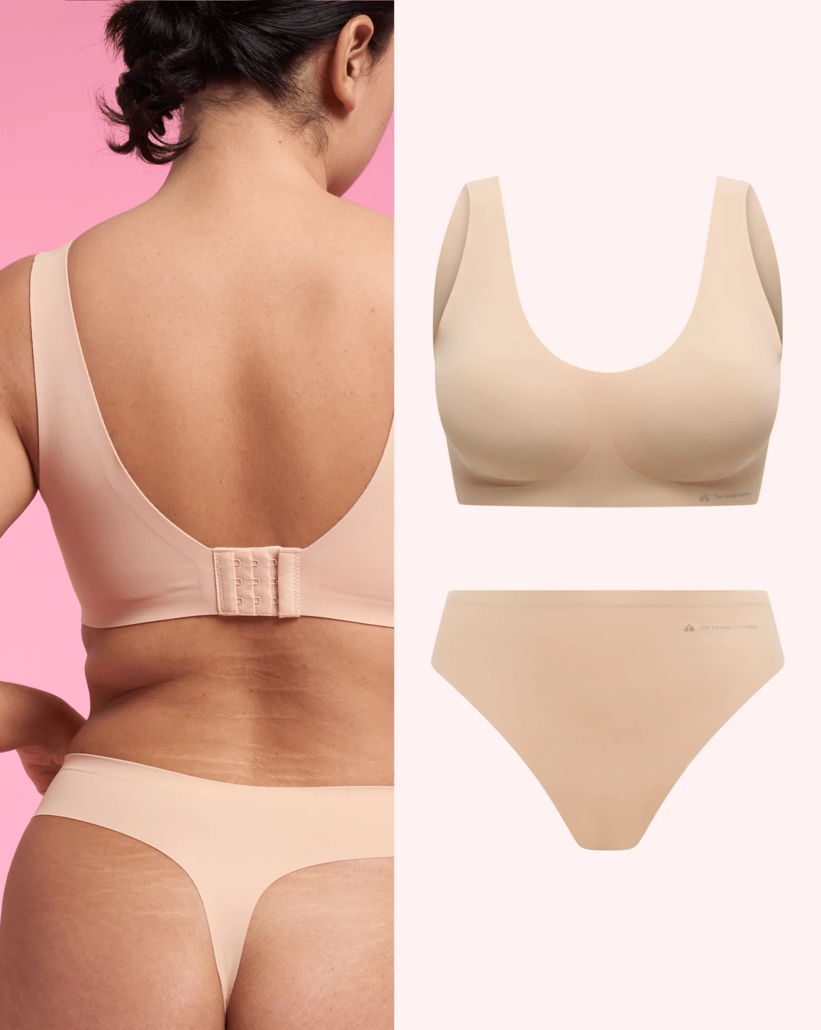 Set: Seamless Comfort Tanga & Bralette