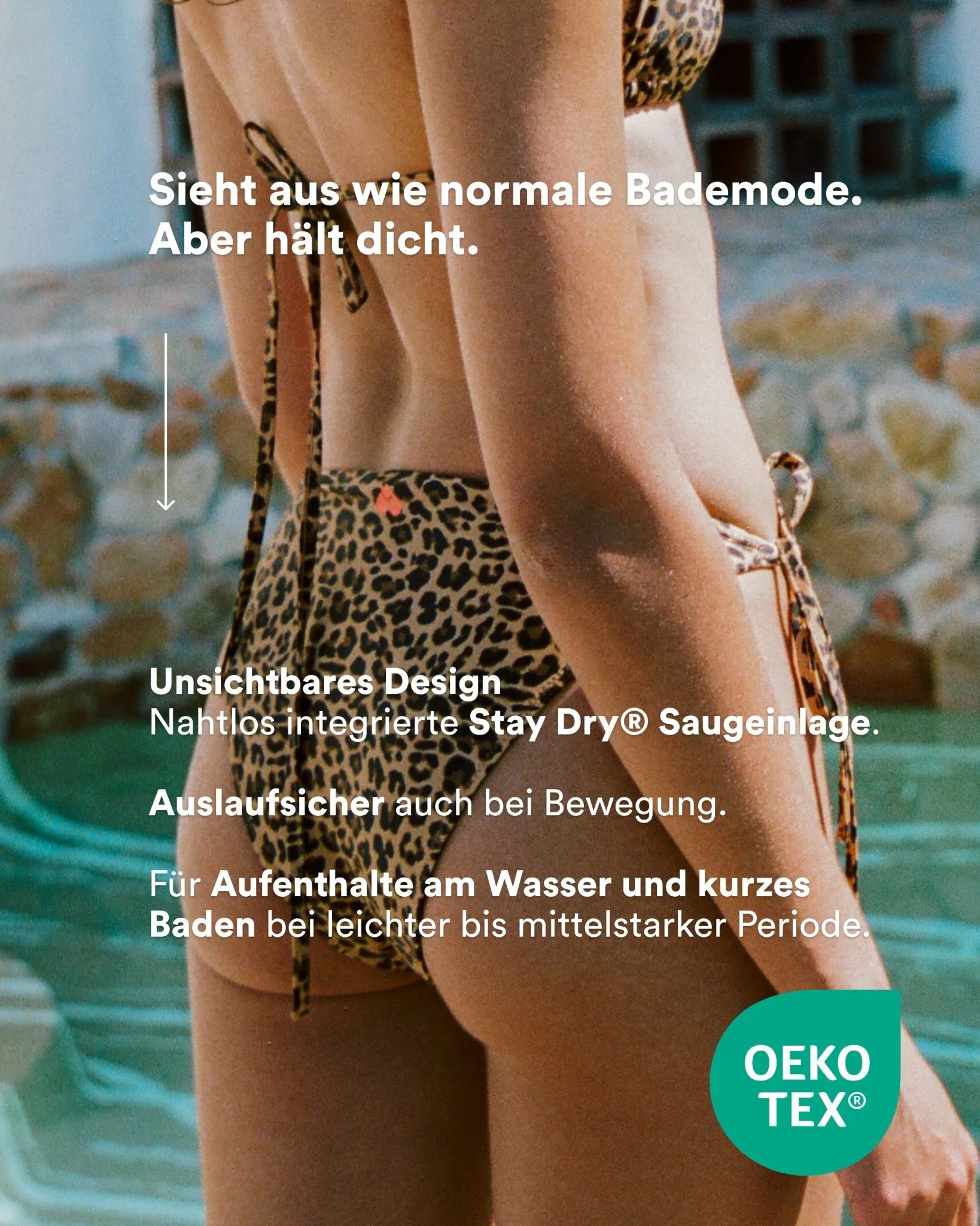 Set: Bikinitop Triangle & Perioden Bademode Tie Slip - Image 4