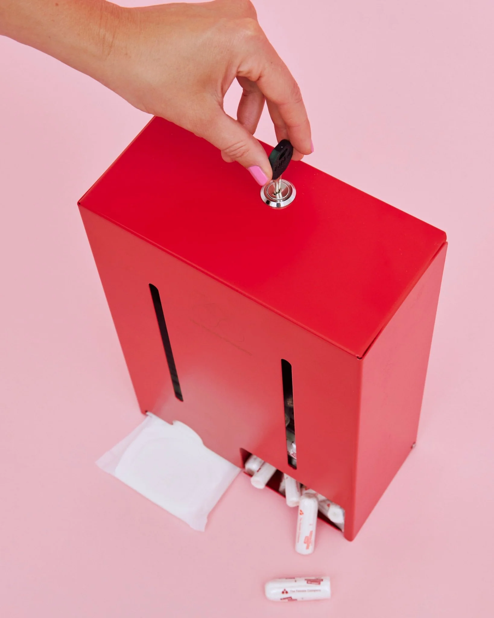 Tampon & Bindenspender inkl. Erstaustattung (200 Bio-Tampons + 40 Bio-Binden) - Image 8